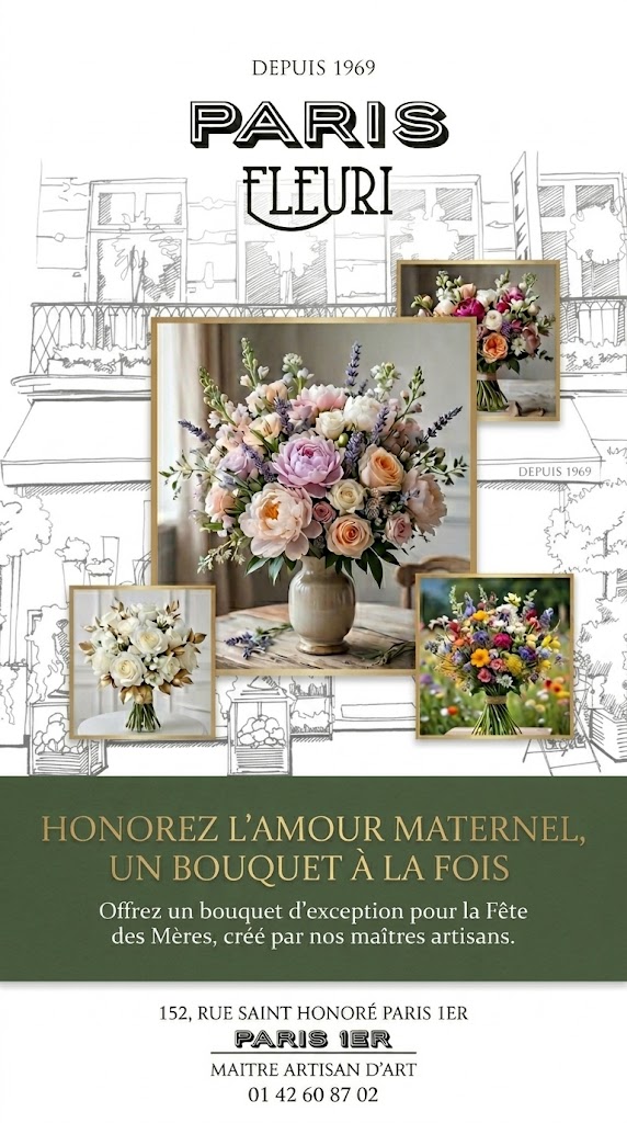 fete des meres fleuriste paris